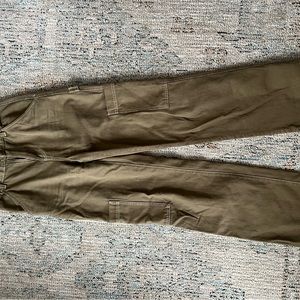 H&M wide leg cargo jean